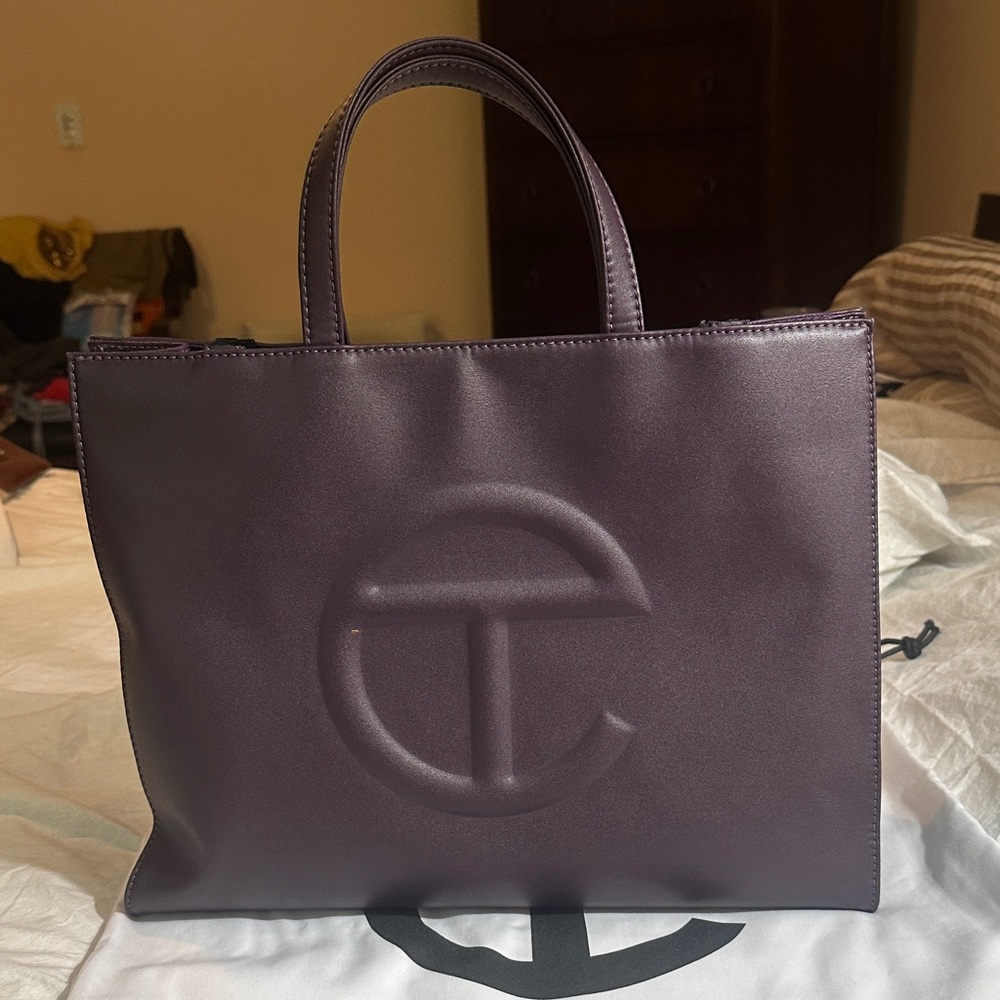 Telfar Eggplant Medium Shopper